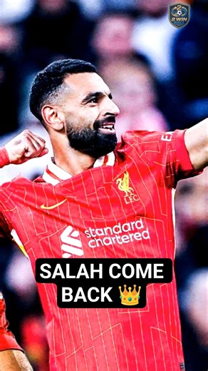 SALAH IS BACK! 👑 | Liverpool’s Title Boost #liverpool #salah