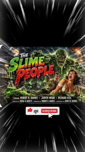 THE SLIME PEOPLE (1963) 🎬 ☠️ #horror #horrorhost #shorts