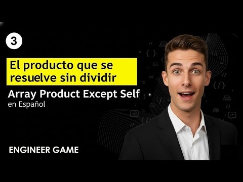Si No Sabes Prefix/Suffix, No Pasas Esto | Product of Array Except Self (LeetCode)