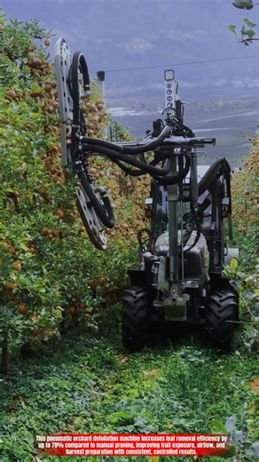 Innovative Pneumatic Orchard Defoliation Machine: Best Efficient Leaf Removal