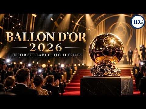 Ballon d’Or 2026 Highlights LIVE | HARRY KANE WINS THE BALLON D’OR | MESSI, MBAPPE AND YAMAL