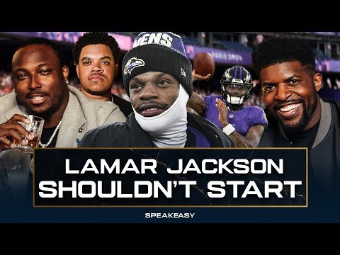 "Starting Lamar is a MISTAKE!" - The Speakeasy DEBATES if Huntley should start over Lamar