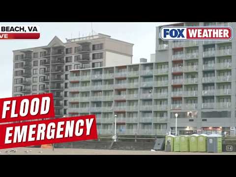 Mid-Atlantic Faces Major Flood Risk As Severe Storms Bombard The Region
