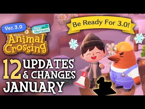 12 UPDATES & CHANGES in January 2026 - Animal Crossing New Horizons 3.0 Guide
