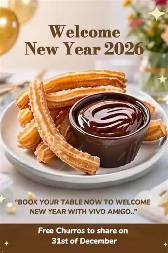 Enjoy Complimentary Churros This New Year's Eve