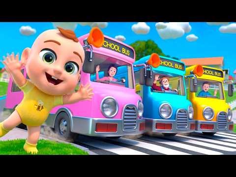 Who Is Driving The Bus?! Family Song Surprise| Lalafun Nursery Rhymes
