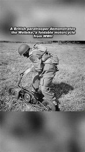 The Welbike (1942): A Foldable Motorcycle