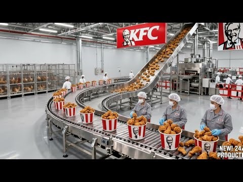 Inside the Crispy KFC Chicken Wings Process — How Juicy Fried Chicken Is Really Made Step-by-Step'