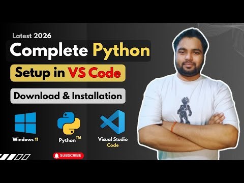 How to Run Python in Visual Studio Code on Windows 11 | Python Installation