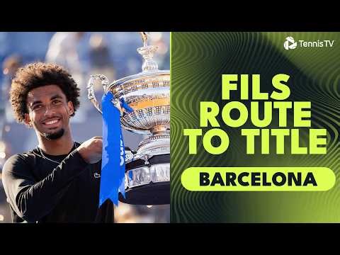 From Match Point Down To Winning The Title 🏆 | Arthur Fils' Route To Barcelona 2026 Title!