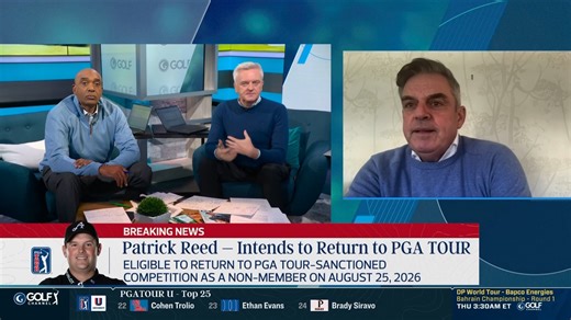 Paul McGinley summarizes Patrick Reed's planned PGA TOUR return and what it means for a second star player to depart LIV. | Golf Channel