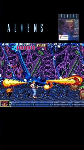 Aliens Arcade Game (1990) #arcade #gaming #gameplay
