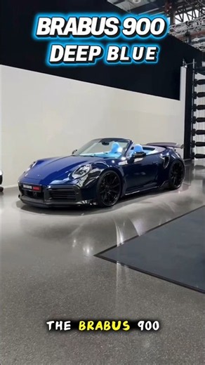 The Blue Monster: How BRABUS Reimagined the Porsche 911