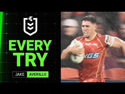 NRL Highlights | Jake Averillo's 2025 try-scoring season