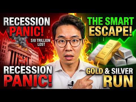 RECESSION PANIC HITS WALL STREET Inflation Shock Erases Trillions — Gold & Silver Surge as Smart Mon
