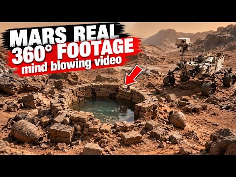 NASA's Perseverance Rover Captured Most Super Intriguing 360° 4K Mars Footage | Mars Real Footage