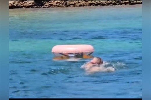 Woman Jumps Into Ocean To Retrieve Floatie, Horror Over What Family See