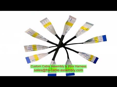 contract cable manufacturer AR VR Headset low noise HDMI 21 KEL to JST IP67 PVC jacket overbraid shi