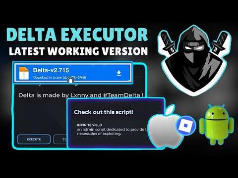 Delta Executor V2.715 Update 🔥 Download & Install (PC + Android + iOS) Best Roblox Executor 2026