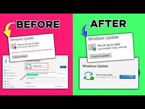 How to Fix ALL Windows Update Errors in Windows 11/10 (Step-by-Step)