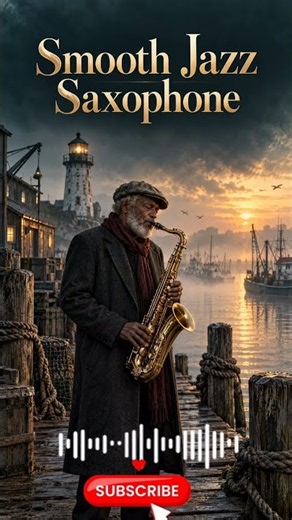 Smooth Jazz Saxophone 🎷 Relaxing Instrumental Music for Stress Relief & Late Night