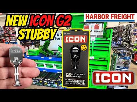 Harbor Freight's Compact ICON G2 Ratchet Stubby Just Dropped & I Got One!