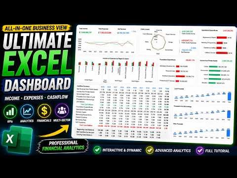 I Built a $7 Billion Dashboard in Excel… Here’s How