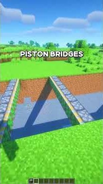 making an auto bridge in Minecraft