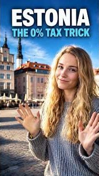 Estonia's 0% Tax Trick Isn't What You Think 🇪🇪 (2026) #Shorts