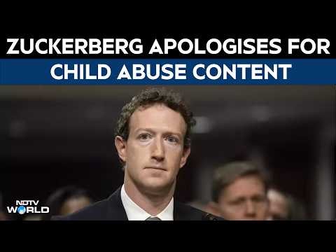 Meta Vs Govt | Mark Zuckerberg Apologises For Child Abuse Content On Meta Platforms: Sources