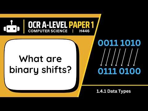 Binary Shifts | 4.1i | OCR A-Level Computer Science