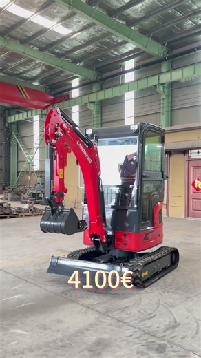 Chinese compact excavators are currently undergoing field testing. #excavator #miniexcavator