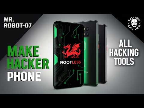 Make a Hacker Phone with Kali Linux! No Root Needed | Kali Linux