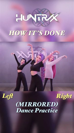 (Mirrored) "HOW IT'S DONE" Dance Practice: Learn the FULL How It's Done choreo 🕺🔥💃 #KPopDemonHunters