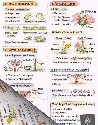 How Do Living Things Reproduce? Asexual (Binary Fission, Fragmentation, Spore Formation) vs Sexual