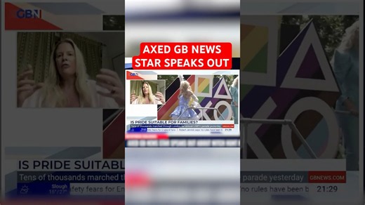 GB News star axed after leftist campaign over LGBT Pride controversy speaks out: "Thrown under bus!"