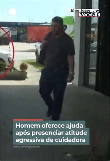 Homem intervém ao ver idoso em apuros — você defenderia?