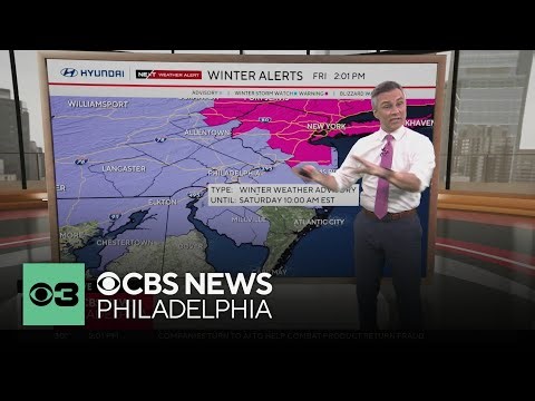 How much will it snow today around the Philadelphia area? Tracking sleet, freezing rain