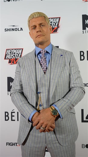Exclusive! Cody Rhodes on the HeymanHustleTV Red Carpet