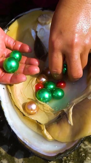 Immediately set off to fetch pearls, there are a lot of pearls there