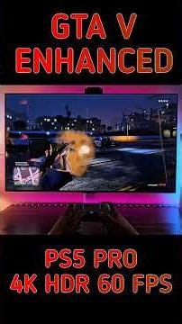 Insane Ray Tracing in GTA V Enhanced 🤯 | PS5 Pro #shorts