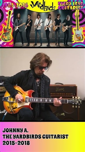 Johnny A.: The Yardbirds Guitarists 2015-2018