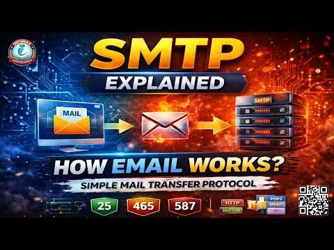 SMTP Protocol Explained | How Email Works? | Simple Mail Transfer Protocol