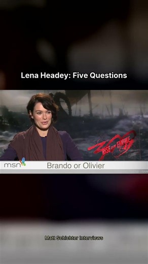Lena Headey: Five Questions #shorts