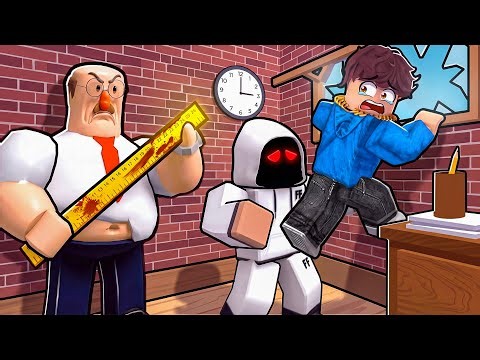 ROBLOX ESCAPE THE SCHOOL CHALLENGE..