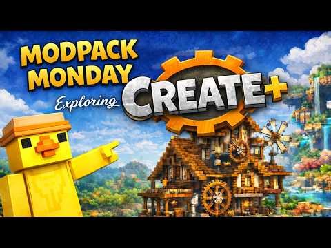 This Modpack Makes Minecraft Even BETTER! (Create+ Exploration)