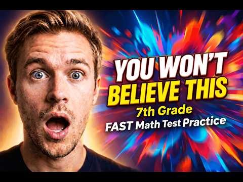 7th Grade FAST Math Test Review | Practice Questions to PASS (Part 1)
