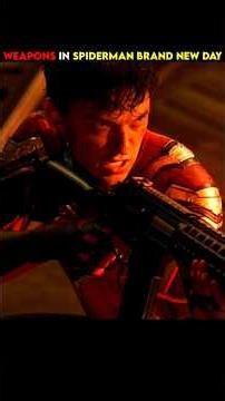 Weapons Peter will have in Spiderman Brand New Day ☠️