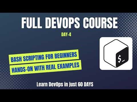 Bash Scripting for Beginners | Hands-on Tutorial with Real Examples