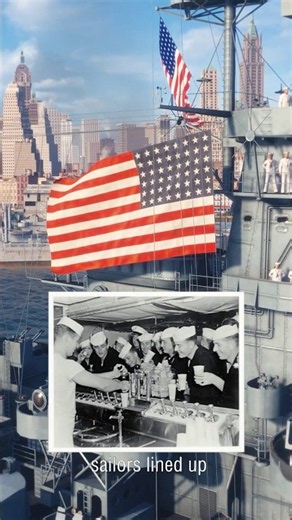 Sailors Were Getting Ice Cream in the Middle of the Pacific #ww2 #history